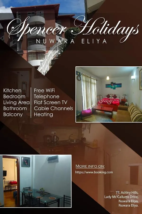Apartment Spencer Holiday Apartments/Seagull Complex Nuwara Eliya